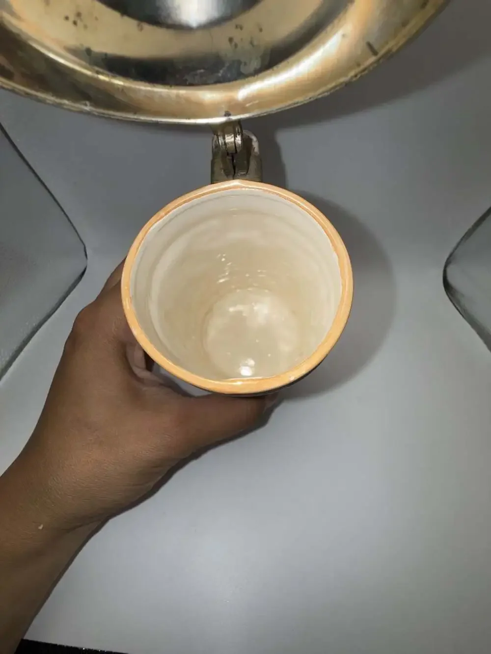 Unknown ceramic beer